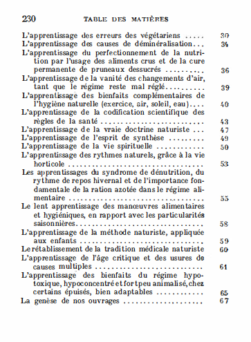 L'apprentissage de la santé