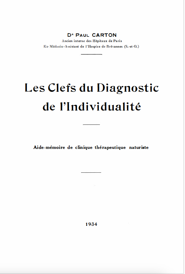 Les clefs du diagnostic de l'individualité