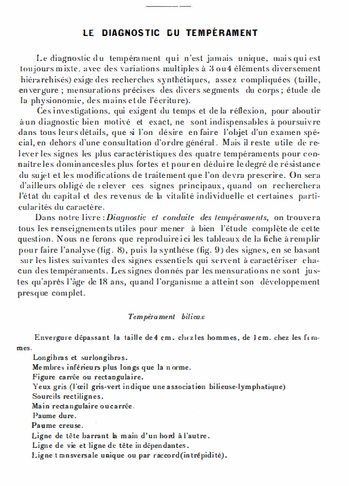 Les clefs du diagnostic de l'individualité