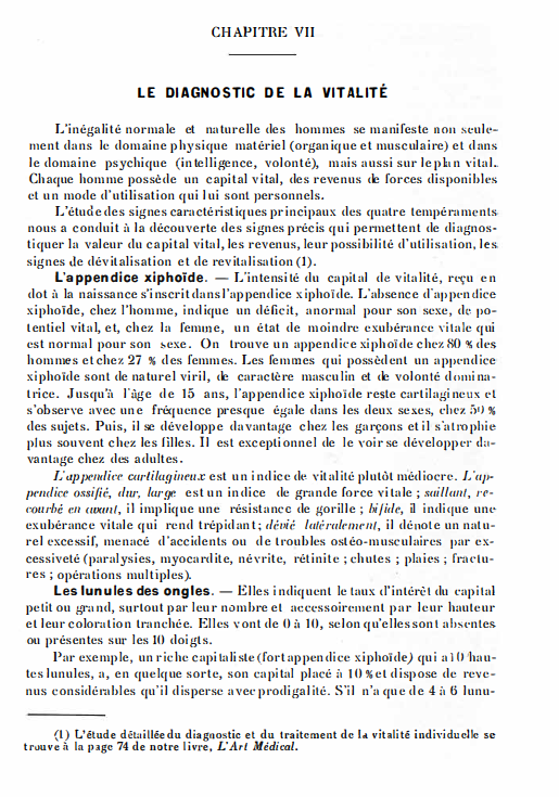 Les clefs du diagnostic de l'individualité